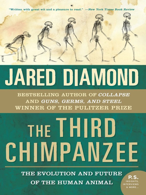 Title details for The Third Chimpanzee by Jared Diamond - Available